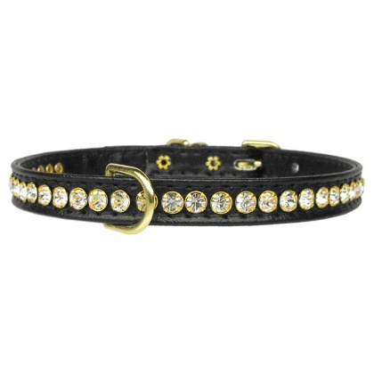 Beverly Black 10 (with clear stones)