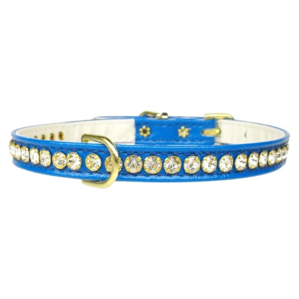 Beverly Blue 10 (with clear stones)