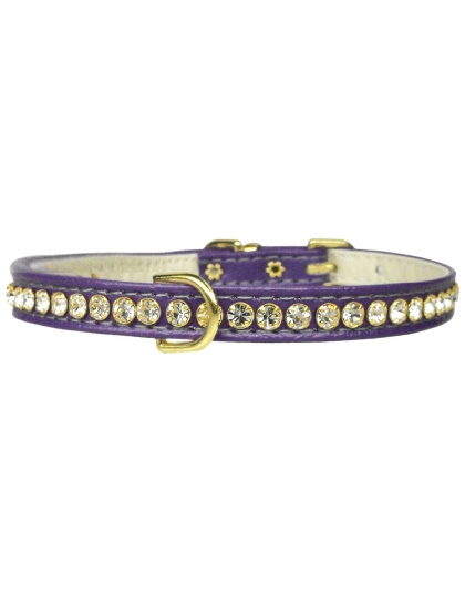 Beverly Purple 10 (with clear stones)