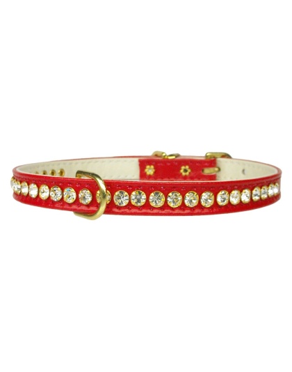 Beverly Red 10 (with clear stones)