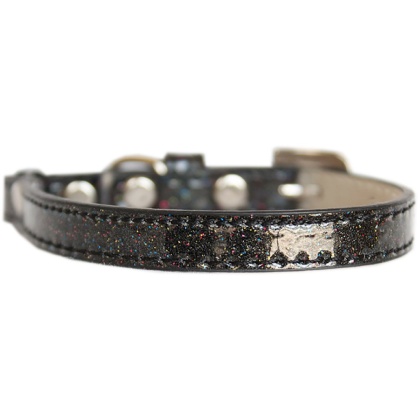 Ice Cream Plain Cat safety collar Black Size 10